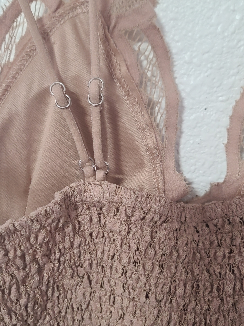 J for Justify Blush Lace-Trim Camisole - Picture 7 of 7